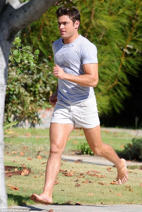 Zac Efron Shows Off His Muscles In Clingy Shirt While Filming Neighbors
