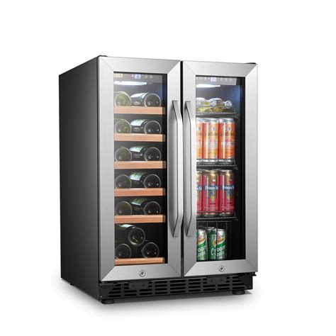 See all refrigerator costs and types below. Lanbo 18 Bottle 55 Cans Built-in Wine and Beverage ...