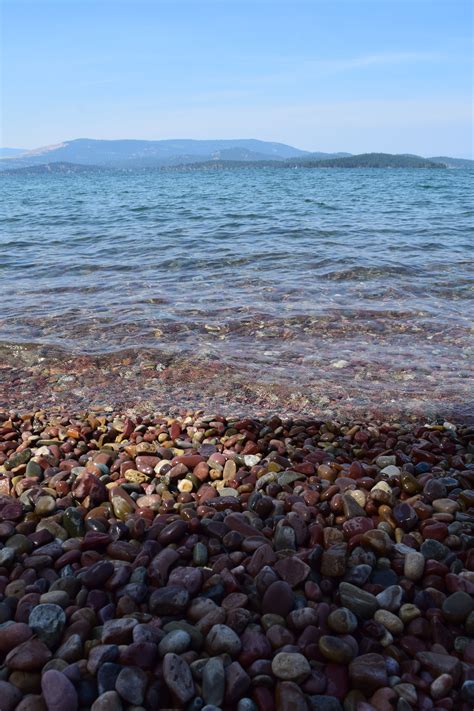 Flathead Lake Beautiful Montana Flathead Lake Beach Lake