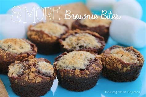 Smore Brownie Bites Everyday Adventures Recipe Delicious Brownies Smore Recipes Brownie