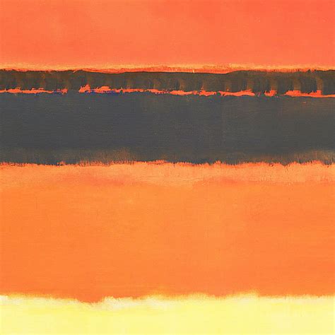 Mark Rothko Orange Yellow Abstract Artwork Red Black Explore