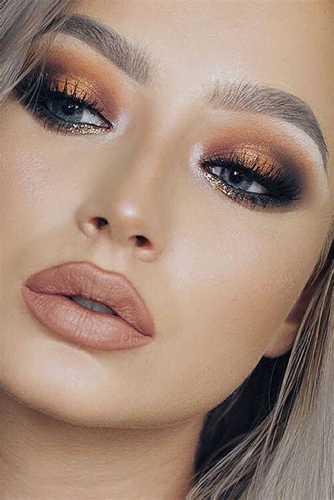 See more ideas about eye make up, eye makeup, beauty makeup. makeup ideas for blue eyes make up in yellow gold colors ...