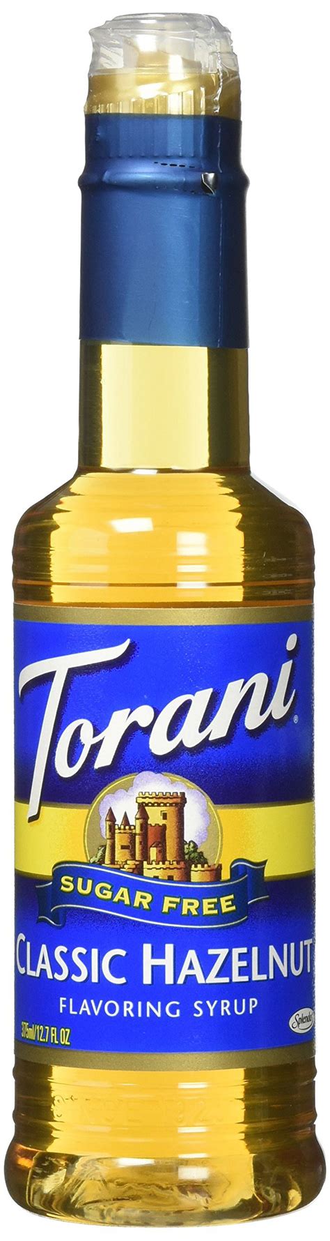 Torani Sugar Free Classic Hazelnut Syrup 12 7 Oz Walmart Com
