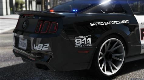 Скачать Ford Shelby Gt500 Hot Pursuit Police Add On Replace