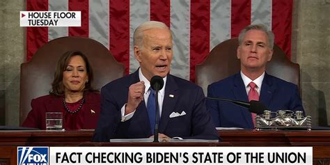 Fact Checking Bidens State Of The Union Address Fox News Video