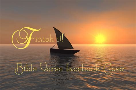 Easily upload photos, artwork, text and more! Summer Refreshment - Bible Verse facebook Cover #3 - Motl ...