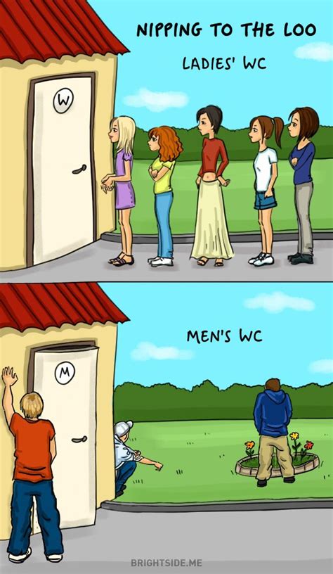 14 Funny Comics Showing The Difference Between Men And Women