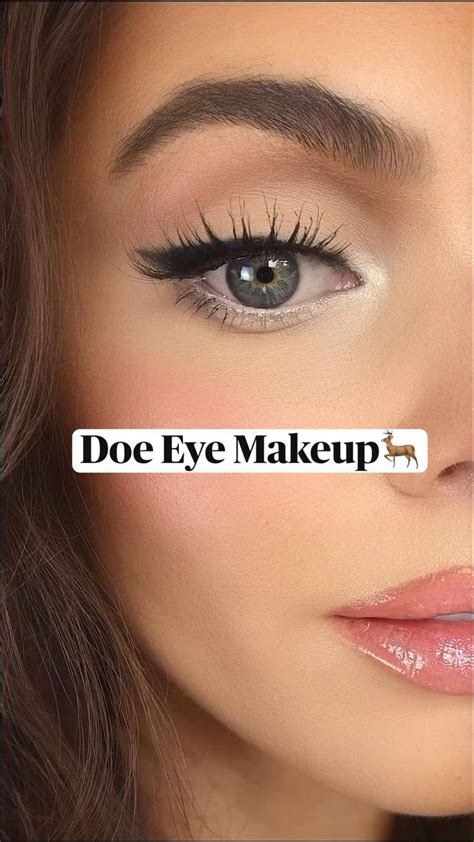Doe Eye Makeup Tutorial🦌 Doe Eye Makeup Eye Makeup Techniques Eye Makeup