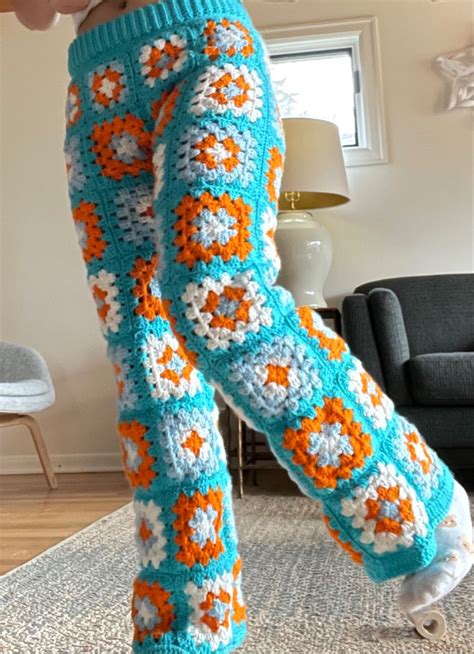 Crochet Pants Bag Crochet Crochet Diy Diy Crochet Projects Granny