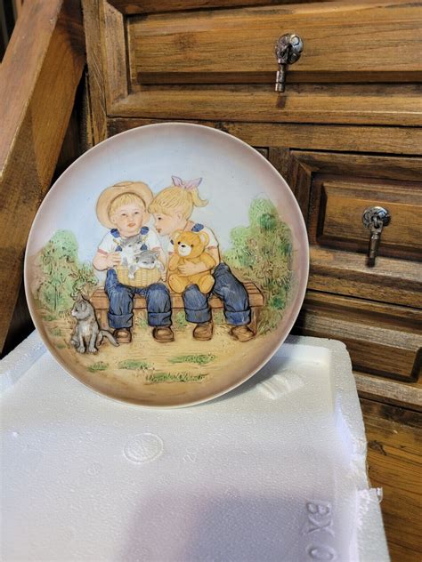 Home Interior Denim Days 1505 Plate | eBay