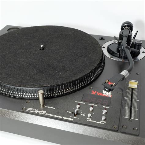 Vestax Pdx D3 Professional Turntable Function In Form