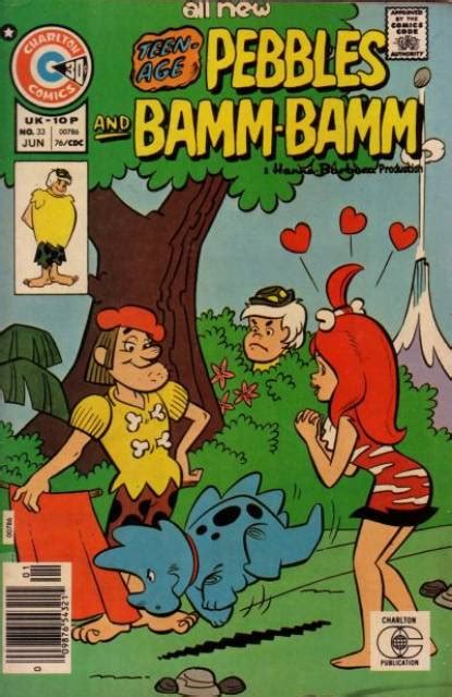 Pebbles And Bamm Bamm Charlton Comics Issue № 33 The Flintstones