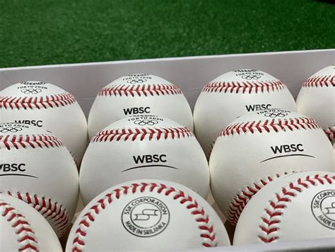 Wbsc Unveils Official Ball Of The Tokyo 2020 Olympic Baseball Event