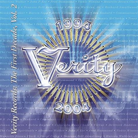 Verity The First Decade Vol 2 Various Artists Songs Reviews