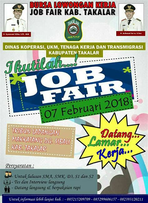 1 formasi eks tenaga honorer (k2). Kegiatan Job Fair Pemda Takalar, Terkesan Tanpa ...