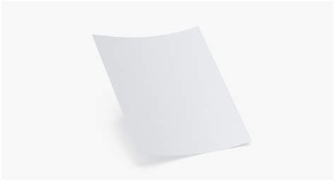 Single Paper Sheet 02
