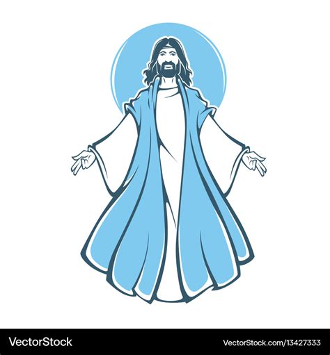 Jesus Christ Resurrection For Your Royalty Free Vector Image