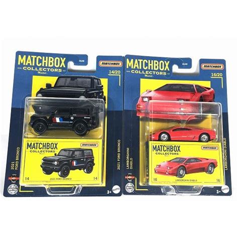 Matchbox Mattel【マッチボックスマテル】164 コレクターズ アソート 4種x1 セット Gba48 986p