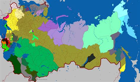 Map Of The Russian Empire World Map