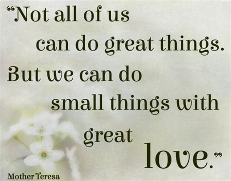Items Similar To Not All Of Us Can Do Great Thingsbut We Can Do Small