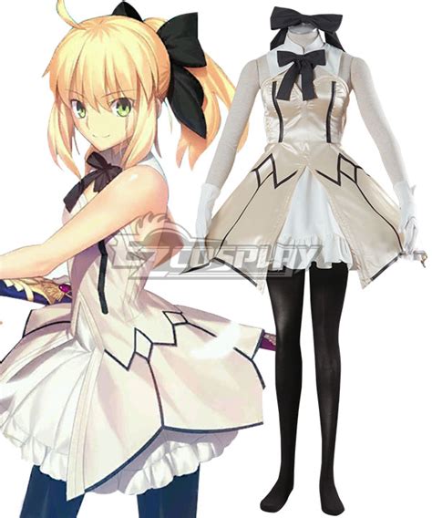 fate stay night artoria pendragon saber lily cosplay costume buy at the price of 78 99 in