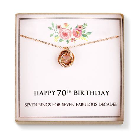 Make your mother feel special by sharing them with her. 70th Birthday Gift For Her - 70th Anniversary Gift, 70 ...