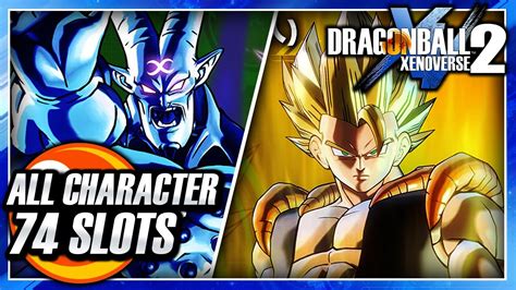 Dragon ball xenoverse 2 is coming to playstation 4, xbox one, and pc/steam this year! Dragon Ball Xenoverse 2 - ALL Character Slots on Website ...