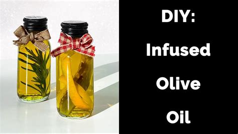 Diy Infused Olive Oil Ethans
