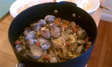 Using your fingers, pull out the beards from the mussels that are visible between the shells. Summer Lovin Chic's Beach Clam Bake Recipe | Just A Pinch ...