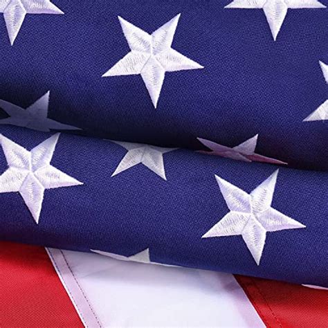 homissor american flag 3x5 ft heavy duty us flag 3x5 outdoor with beautiful embroidered star