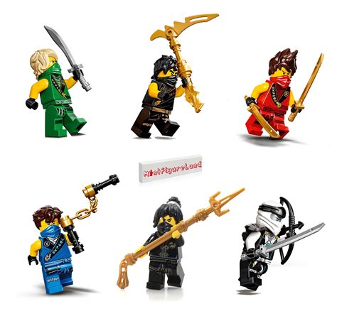 Custom Ninjago Minifigure Set Of 18 Minifigures For Use With Lego Hot