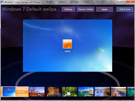 Windows 7 Logon Background Changer Xhyper101