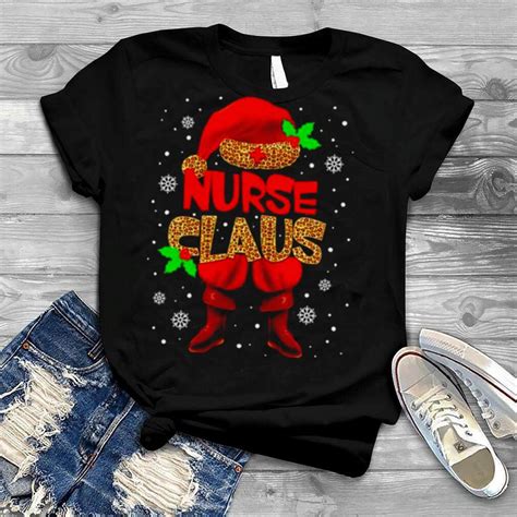 Elf Nurse Claus Christmas Shirt