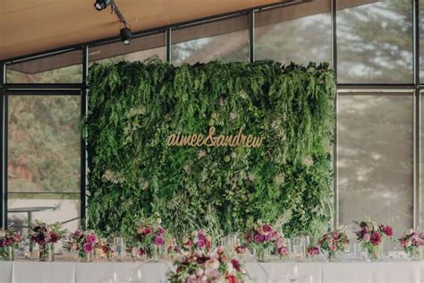 Blooms Living Wall Backdrop Flower Wall Wedding