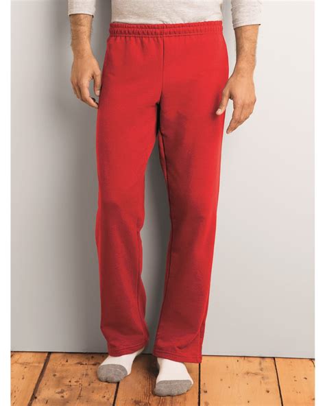 Gildan 18400 Heavy Blend Open Bottom Sweatpants 1105 Pants