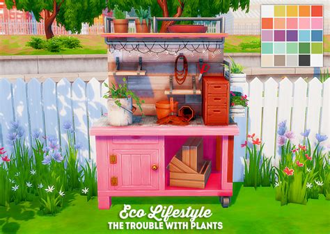 Eco Lifestyle Recolors From Linacherie • Sims 4 Downloads