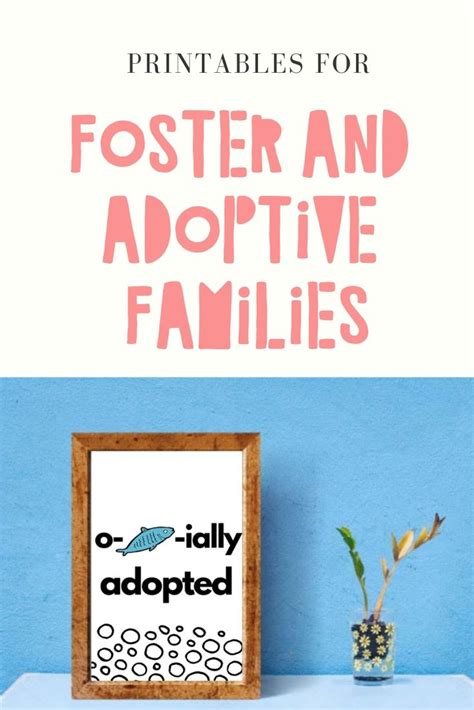 Foster Care Adoption Ts Home Printables Social Work Foster