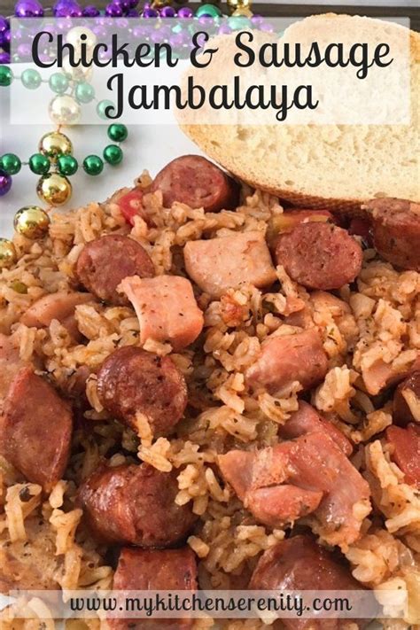 Authentic Cajun Chicken And Sausage Jambalaya Is Simple To Make And