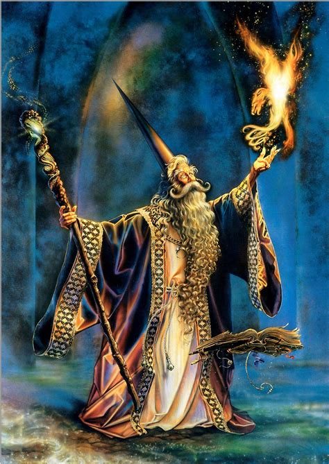 Wizard Divine Masculinefather God Pinterest Dragons Fantasy