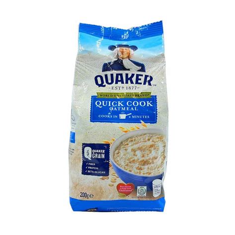 Quaker Quick Cooking Oats 200g All Day Supermarket