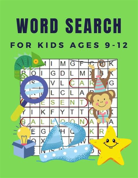 Our crossword puzzle maker allows you to add images, colors and fonts to create professional looking printable crossword no registration needed to make free, professional looking crossword puzzles! WORD SEARCH FOR KIDS AGES 9-12: Word Search Puzzles for ...