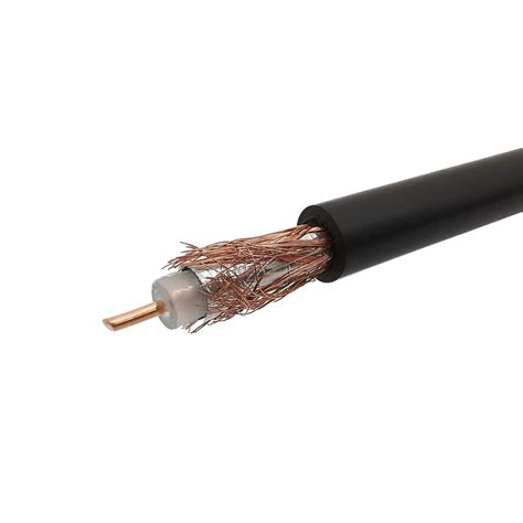 Black Rg 58 Rg58 Rg58u Cable Wires Rg58 Rf Coaxial Cable Rg58au 50 3