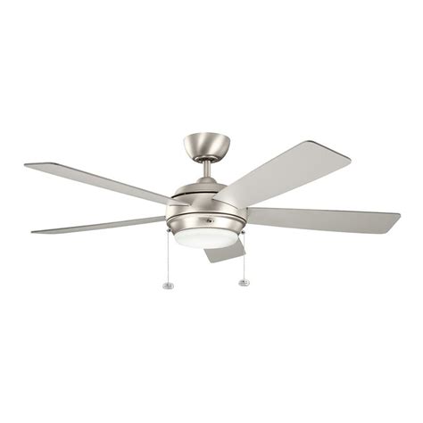 Maybe you would like to learn more about one of these? Kichler Starkk 52-in Brushed Nickel Indoor Ceiling Fan ...