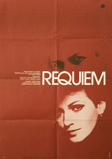 Requiem 1982 Hungarian A1 Poster Posteritati