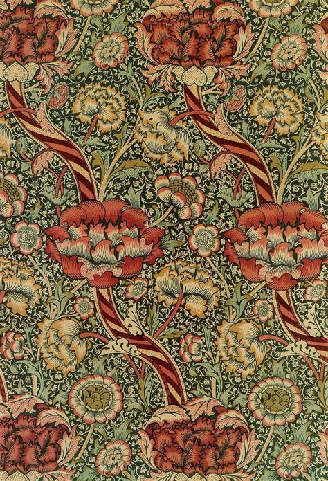 1884 William Morris English Textile Designer Poet