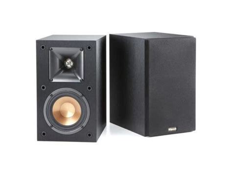 This design is precisely flared to minimize turbulence even at the lowest frequencies. Klipsch Reference Series R-14M 4-Inch Bookshelf Speakers ...