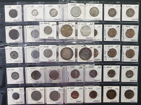 France Lot Of 66 Coins 18672002 Including Some In Silver Catawiki