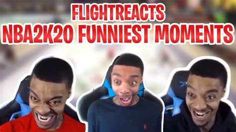 Flightreacts Funniest Moments On Nba2k20 Youtube