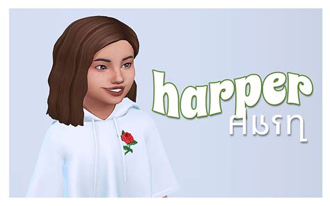 The Sims Finds — Boxofplumbobs Harper Hair Conversion Harper