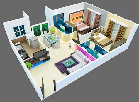 19 Koleksi Denah Rumah 3D Minimalis Modern 2019 Terbaru - Informasi